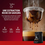 Capsule Coffee Machine REVO Duoza – 1,450 W – 3 Coffee Styles – 2 Cups Simultaneously – 1.2 L Tank