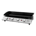 Plancha gaz REVO Valencia – 4 brûleurs 10 kW Butane/Propane avec plaque en acier émaillé