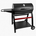 Charcoal Barbecue with Enameled Cast Iron Grill & Griddle REVO Torino 70