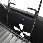 Charcoal Barbecue with Enameled Cast Iron Grill & Griddle REVO Torino 70
