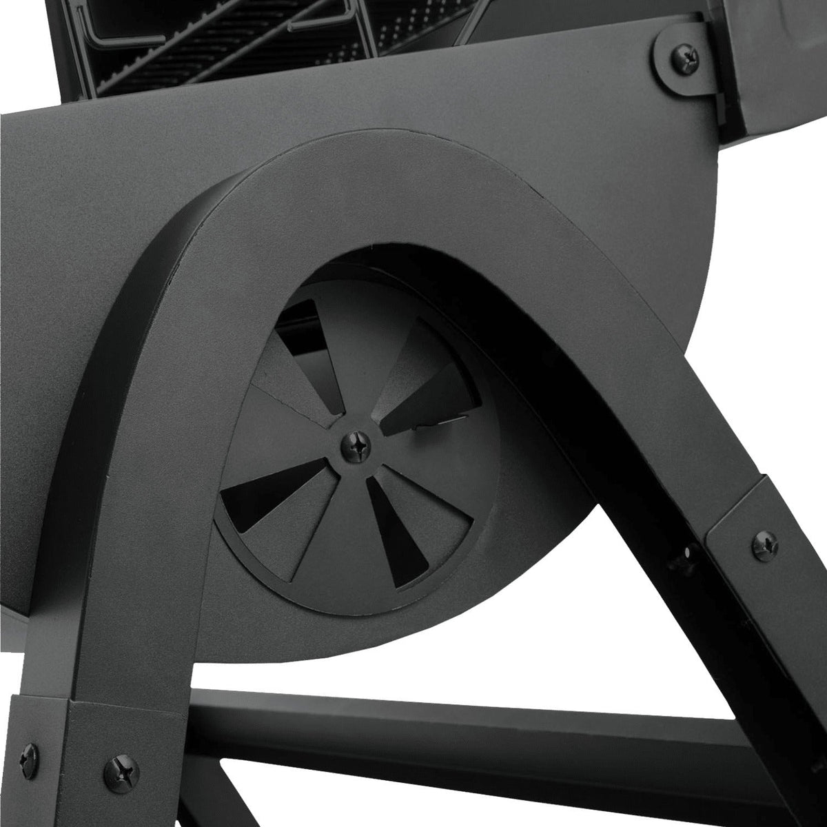 Charcoal Barbecue with Enameled Cast Iron Grill & Griddle REVO Torino 70