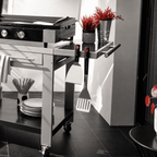 Spatule Magnétique REVO Grill Pro en Inox pour Barbecue et Plancha